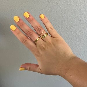 Gorjana Rose Ring Set